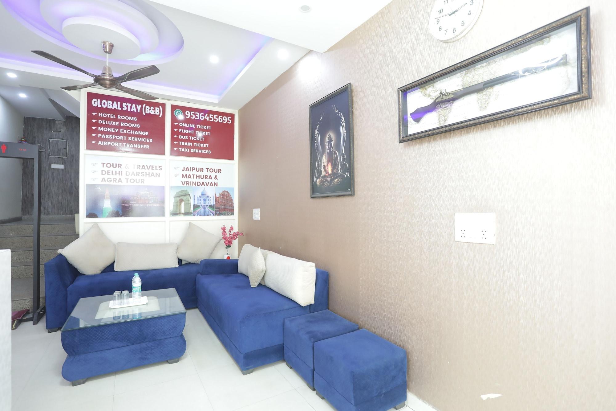 Vista Lobby HOTEL GLOBAL STAY Near Delhi Airport