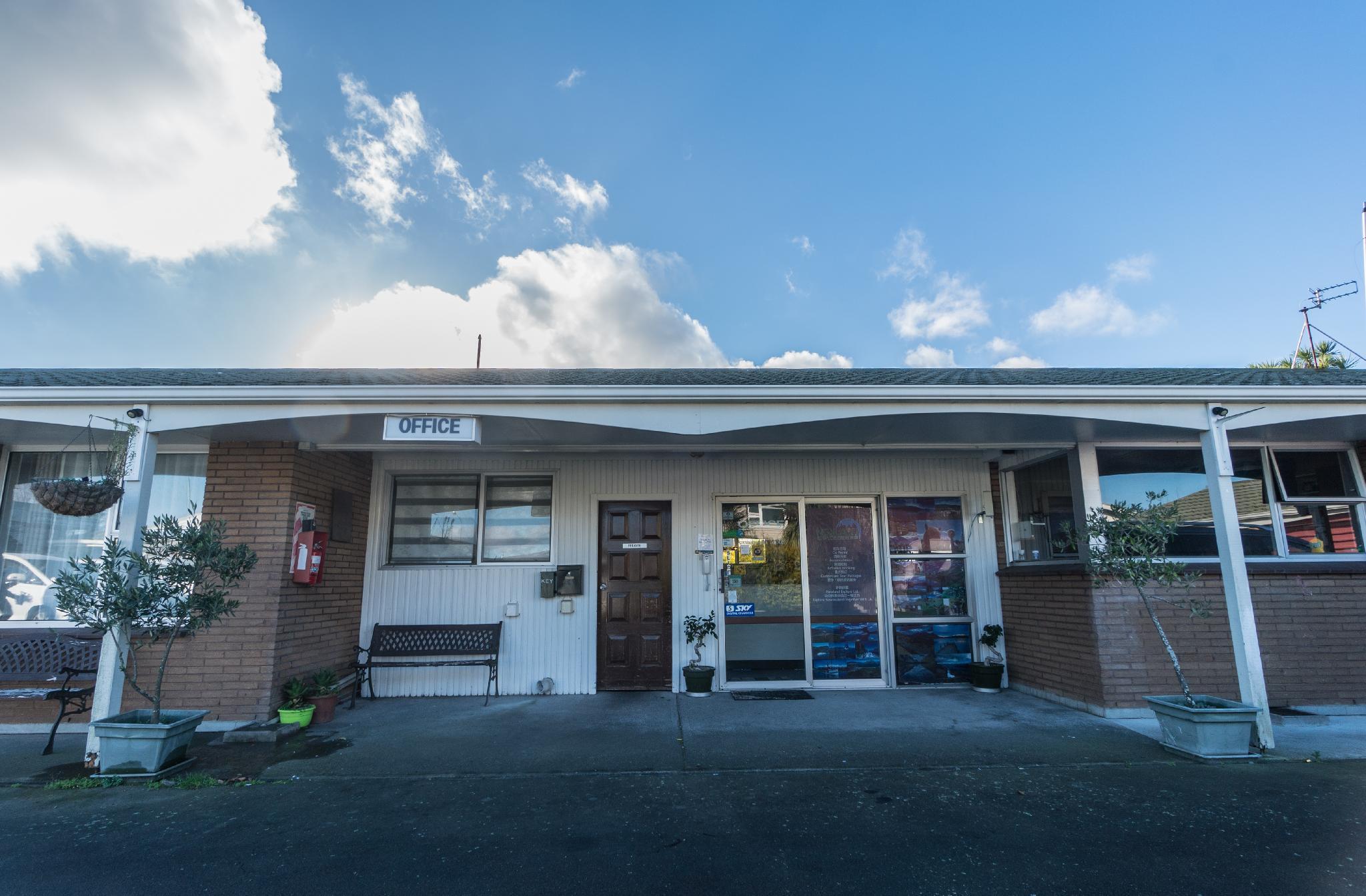 Vista Exterior Coachman Motel