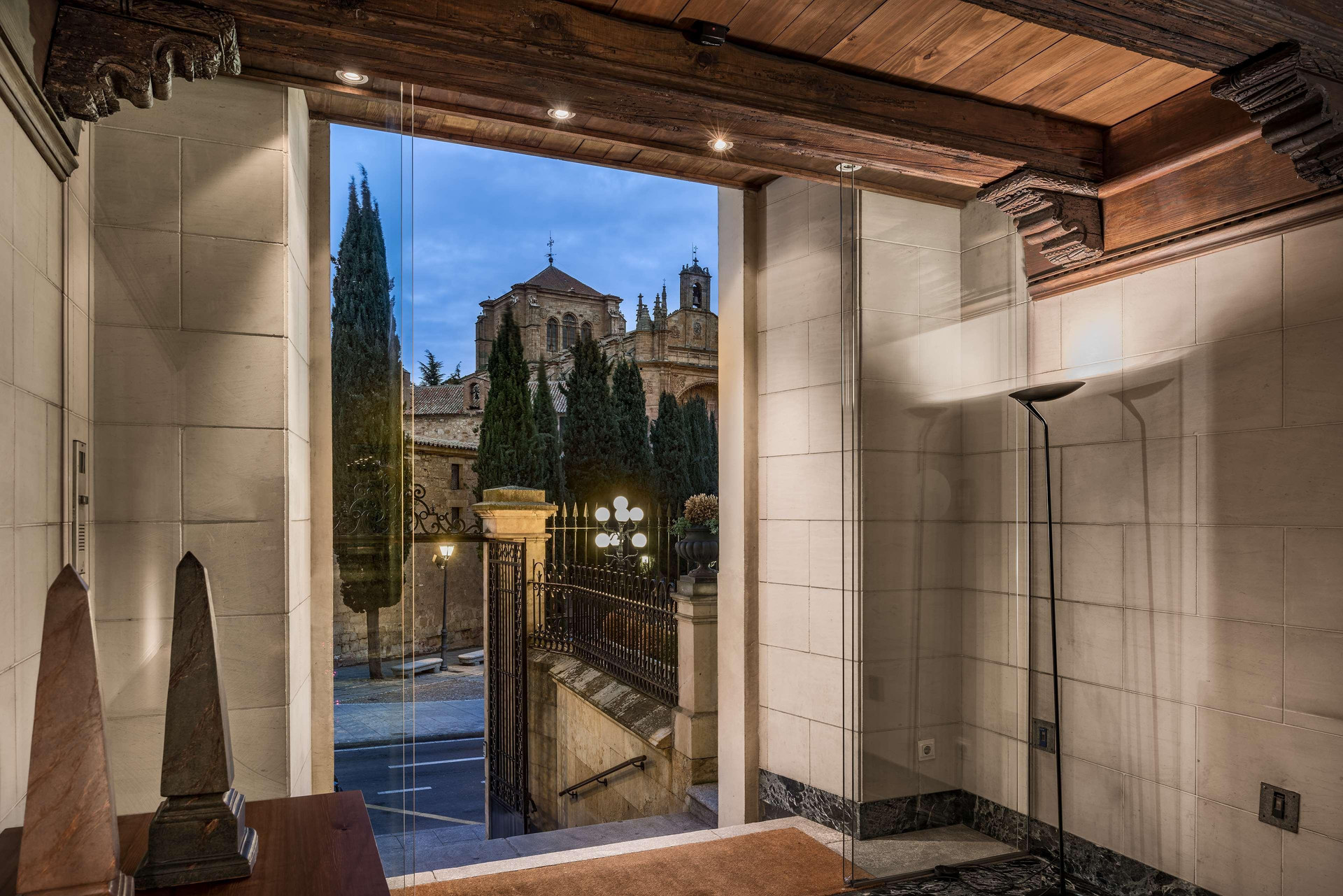Vista Lobby NH Collection Salamanca Palacio de Castellanos