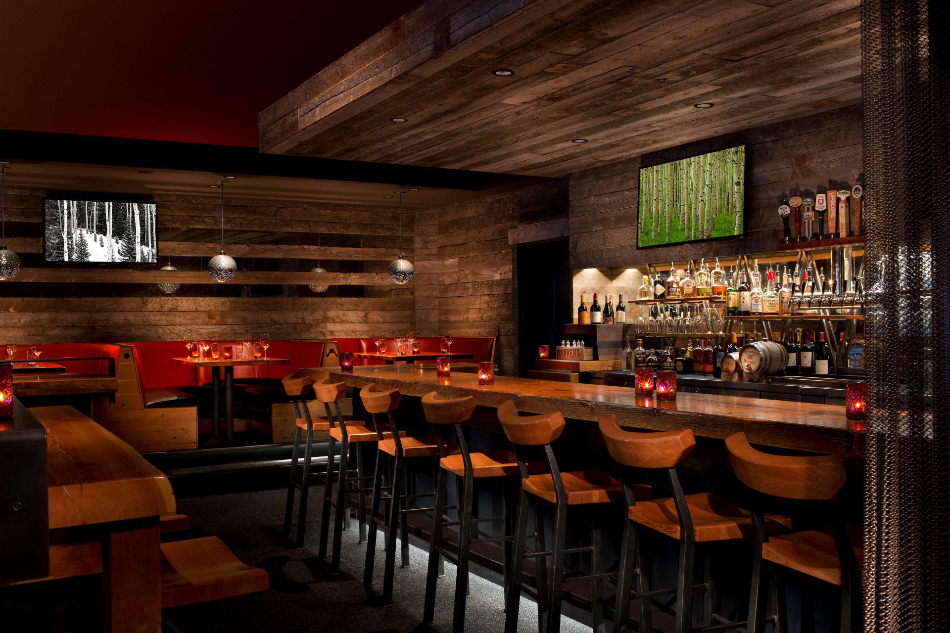 Bar/Salón Teton Mountain Lodge & Spa
