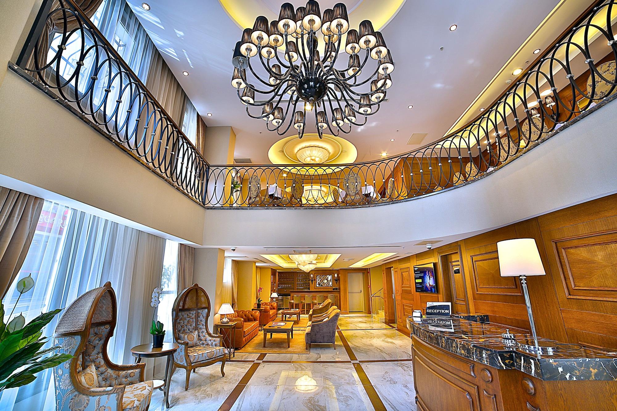 Vista Lobby Adelmar Hotel İstanbul Sisli