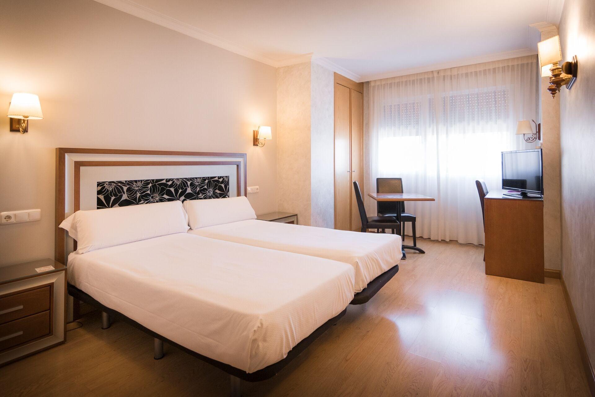 Habitación Hotel Abadía Camino Santiago