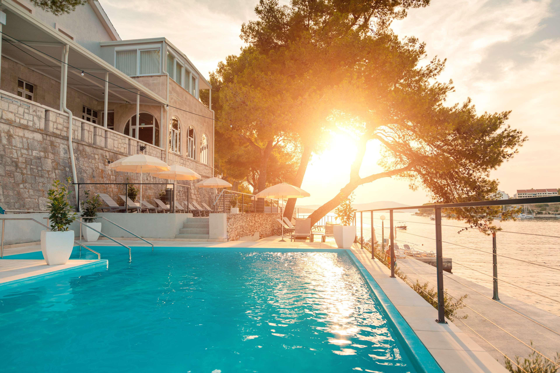 Vista Piscina Hotel Milna Osam - Adults only