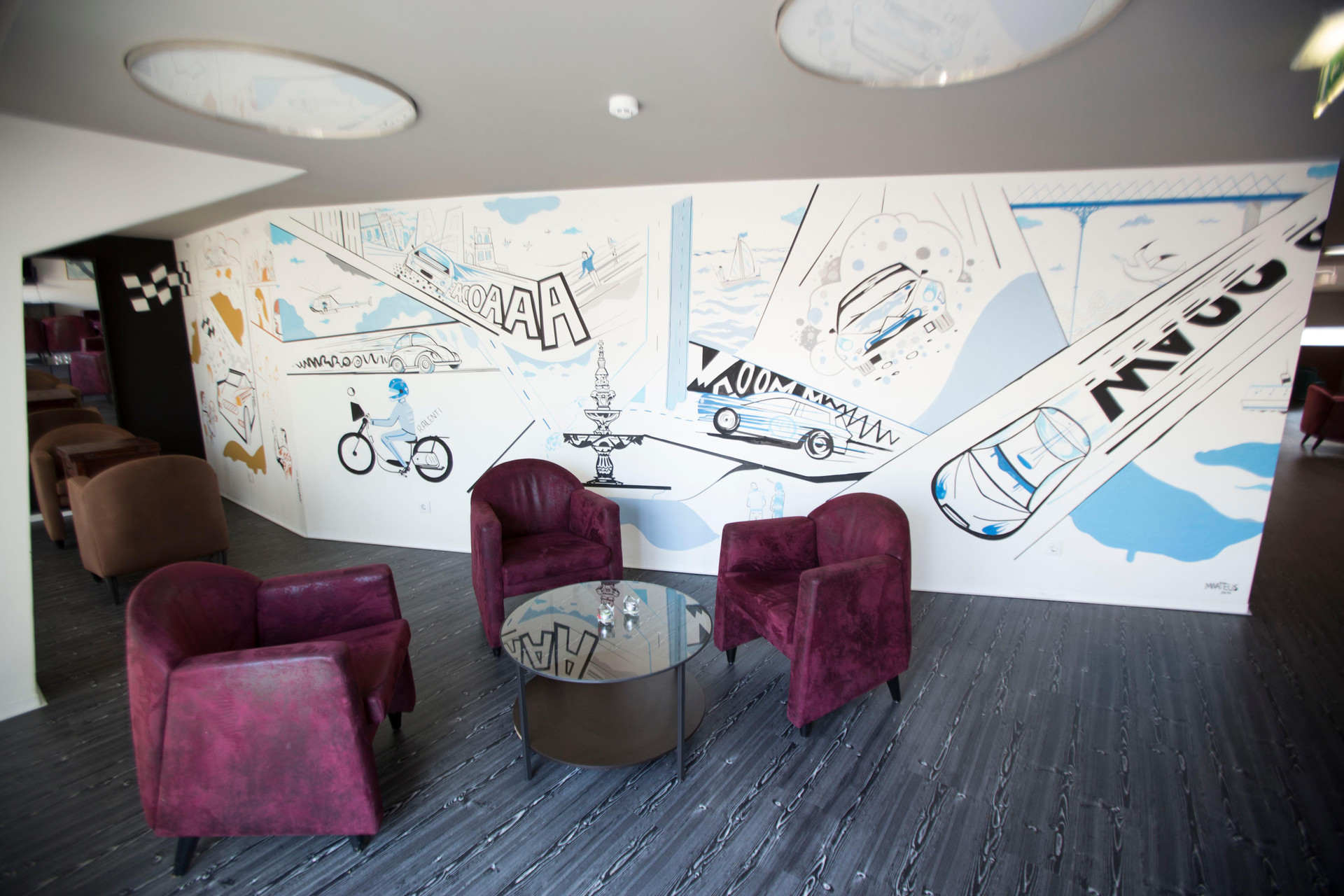 Vista Lobby Hotel Rali Viana