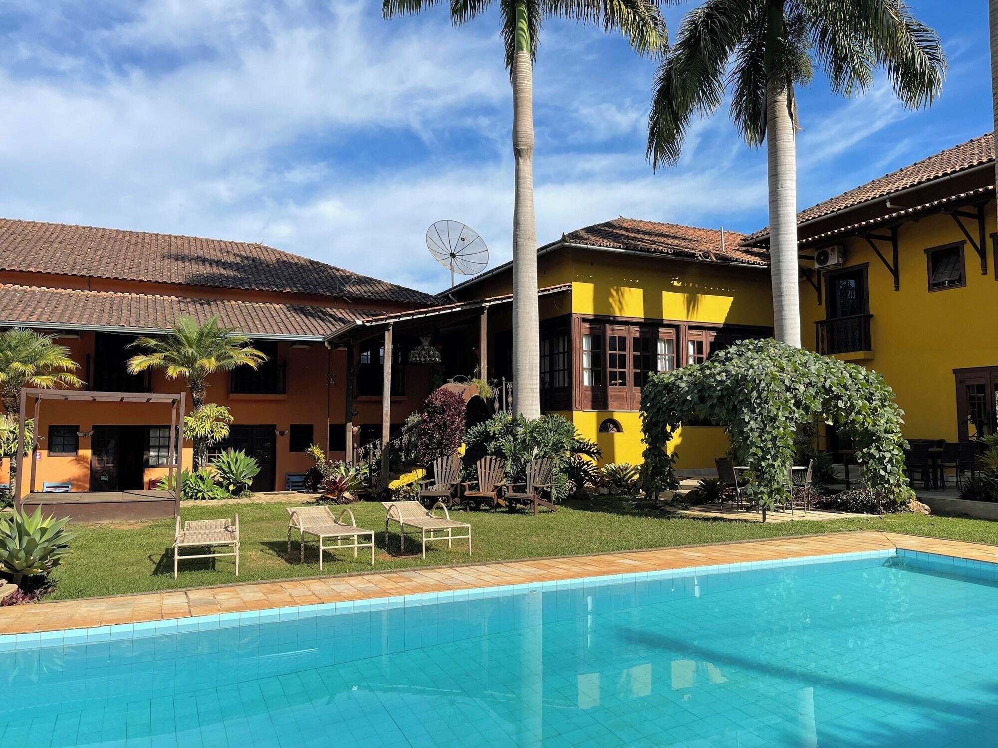 Vista da piscina Maria Barbosa Tiradentes Hotel and Spa