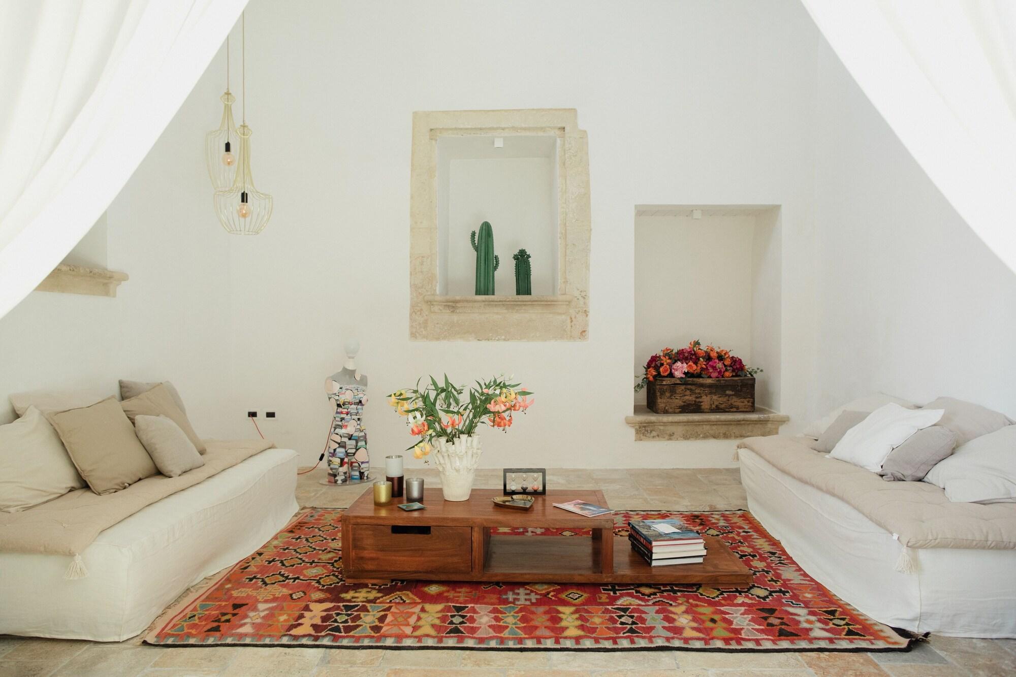 Vista Lobby La Restuccia Masseria Urban
