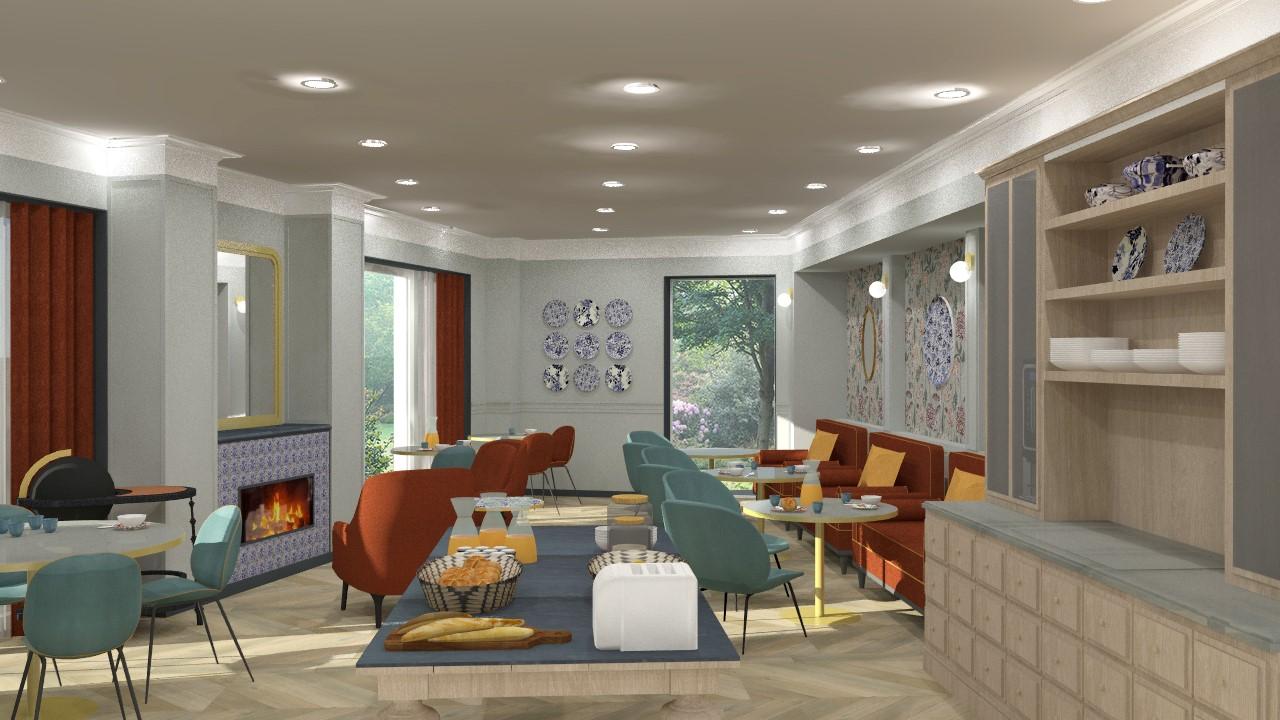 Vista Lobby Hôtel Botaniste