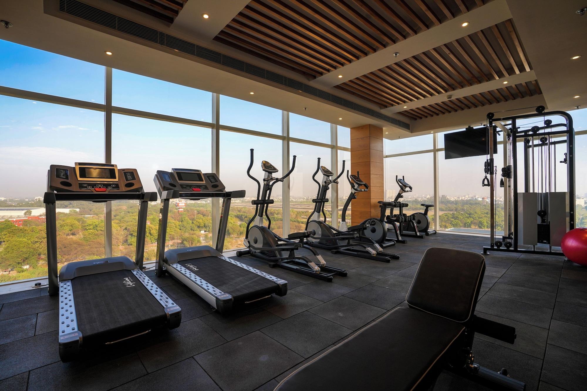 Gimnasio Best Western Plus Chandigarh Mohali.