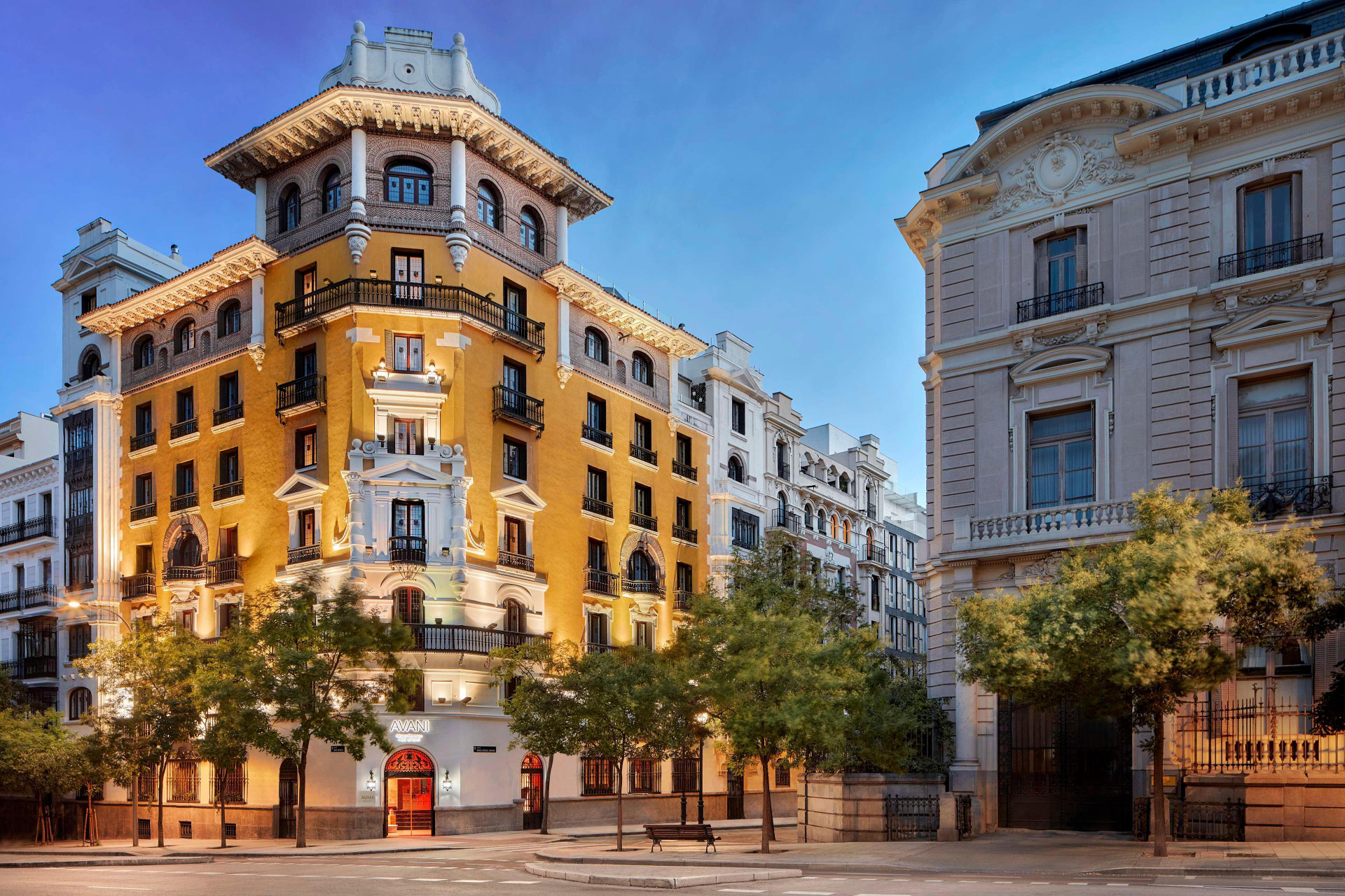 Vista Exterior Avani Alonso Martinez Madrid Hotel