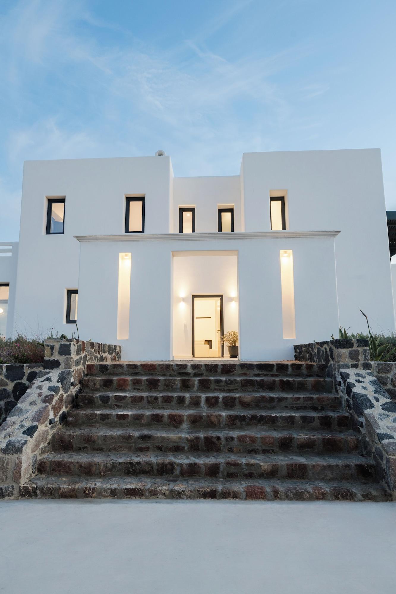 Vista Exterior Santorini Vinery House