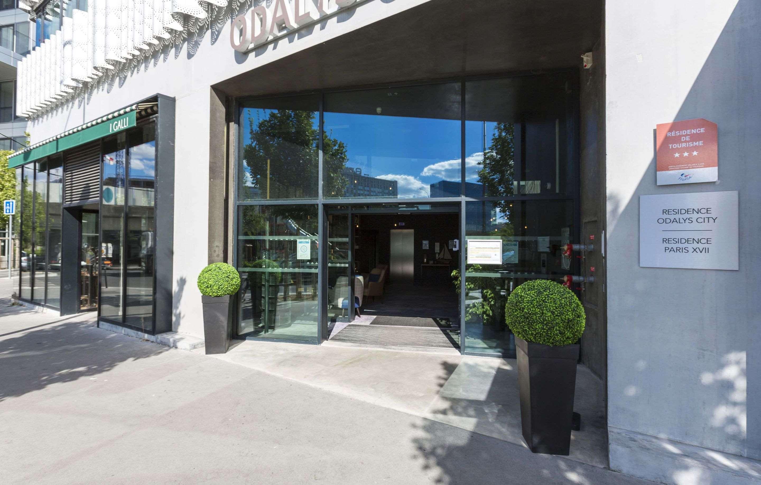 Vista Exterior Appart Hotel Odalys City Paris XVII