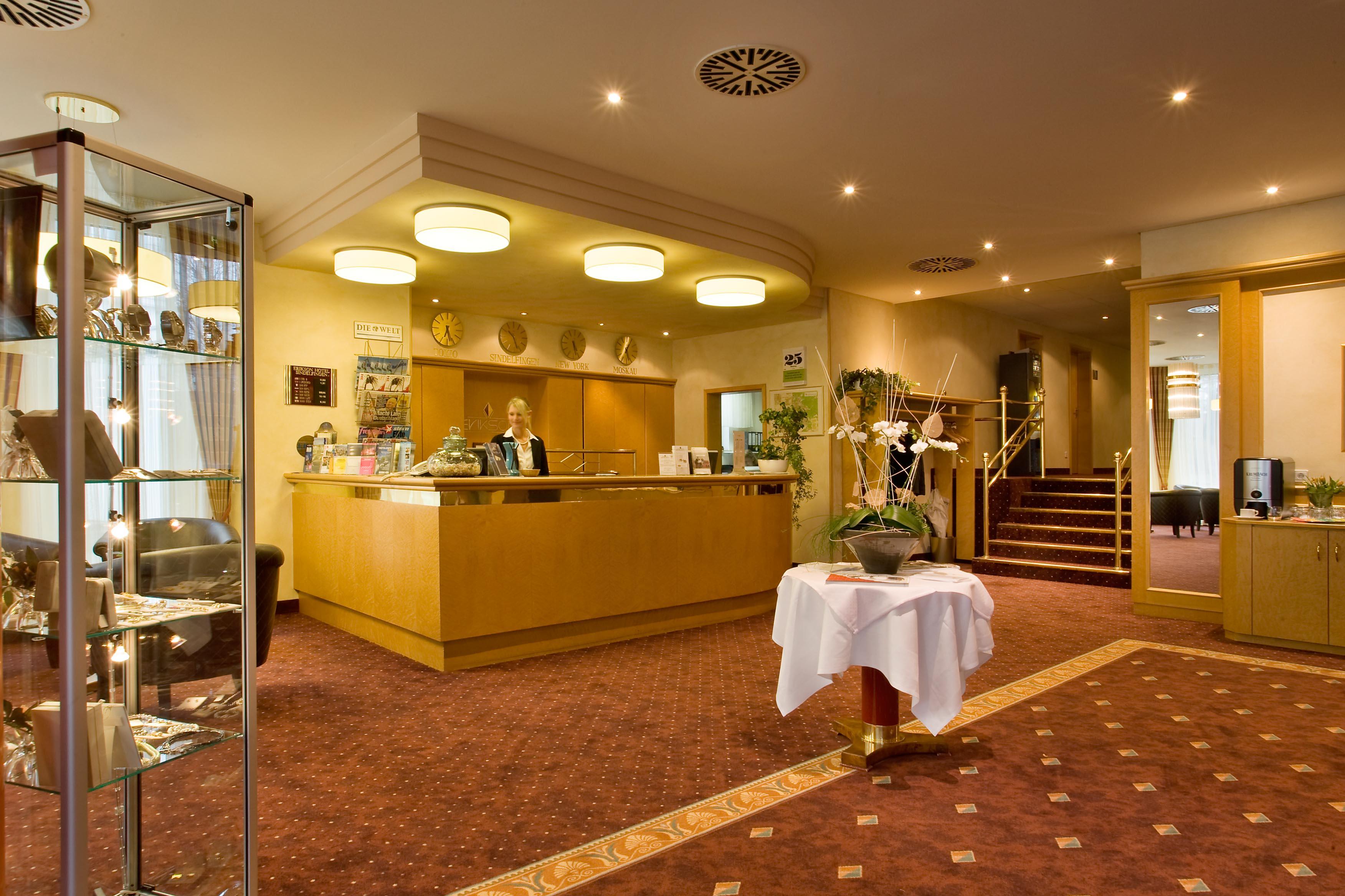 Vista Lobby Erikson Hotel