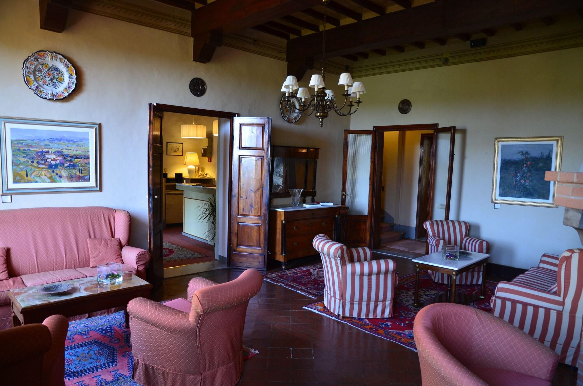 Vista Lobby Villa Casalecchi Country Hotel