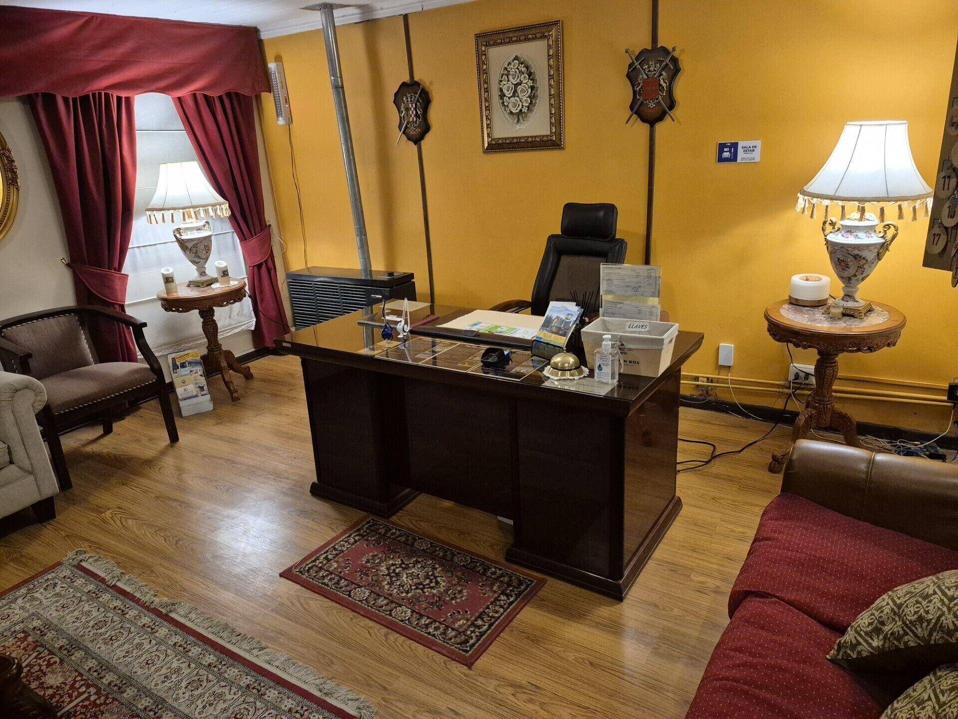 Vista do lobby Hostal Oasis