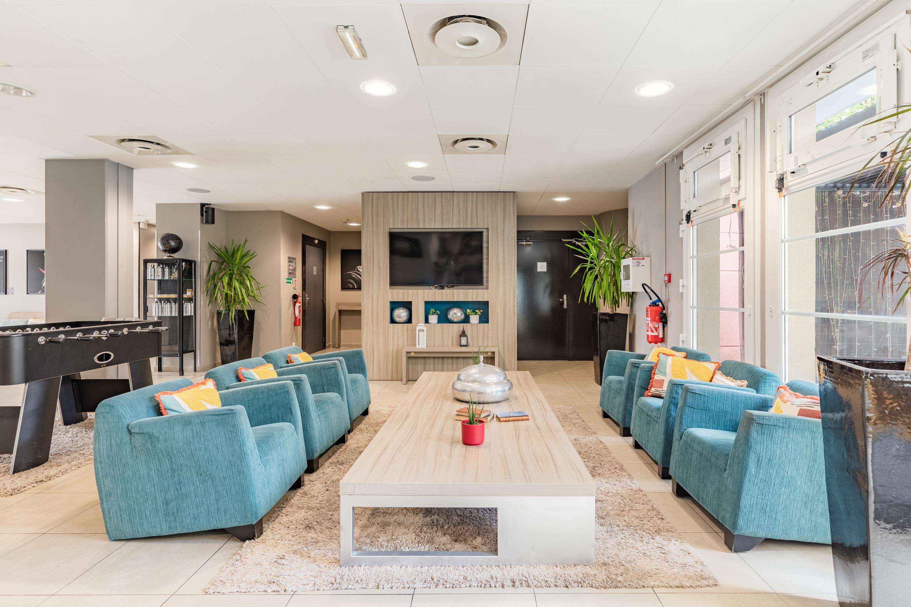 Vista Lobby Appart'City Confort Le Bourget-Aéroport