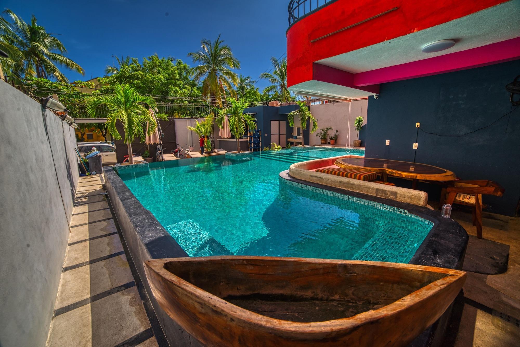 Vista Piscina Zihua Mia Hotel Boutique