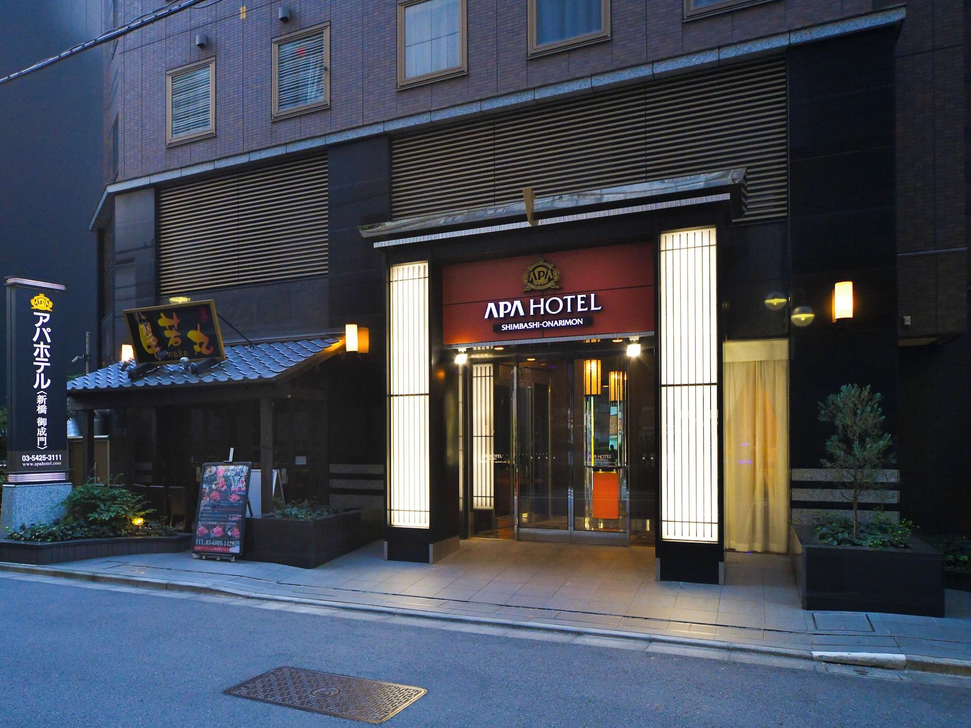 Vista Exterior APA Hotel Shimbashi Onarimon