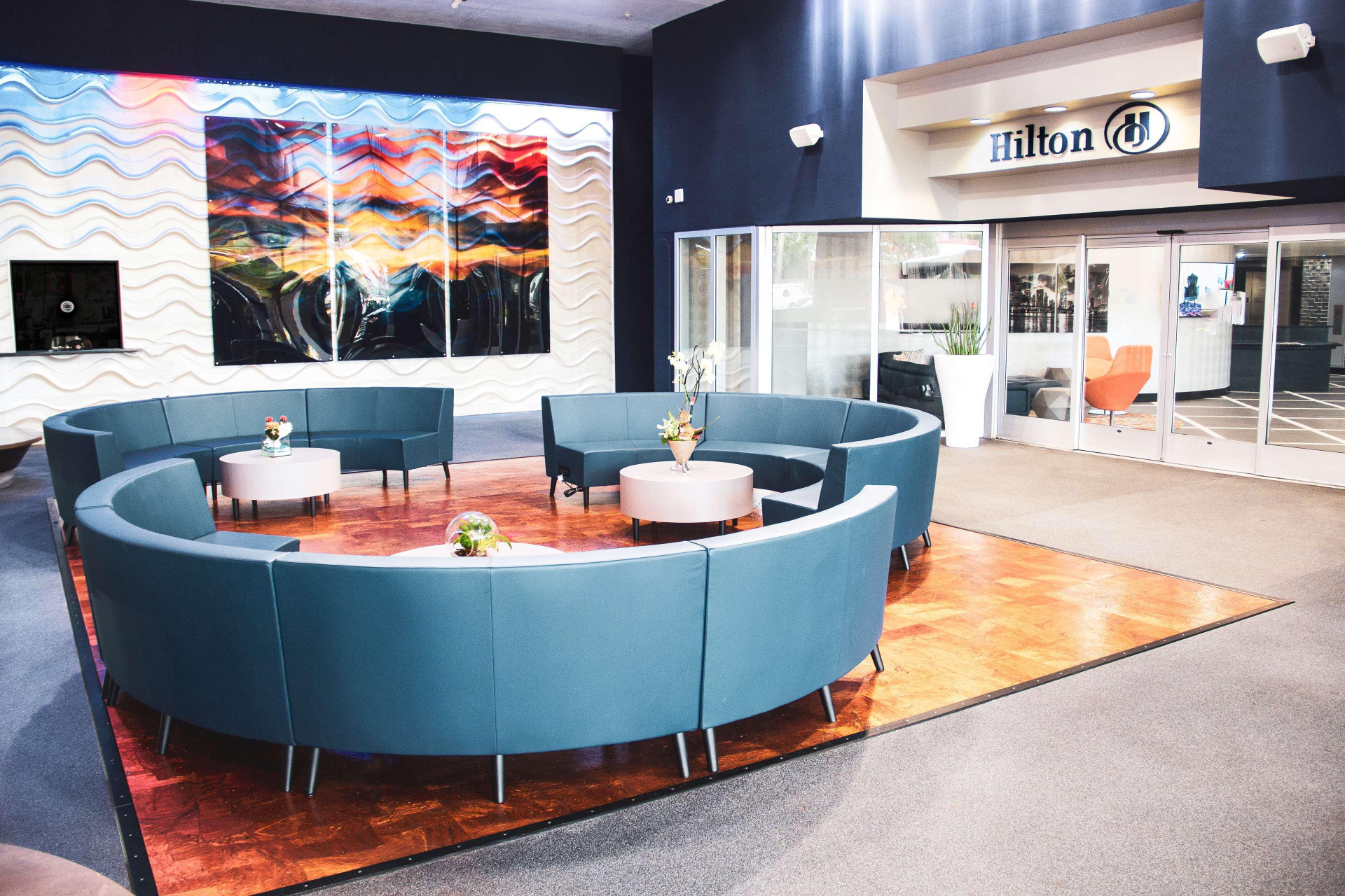 Vista Lobby Hilton Miami Downtown