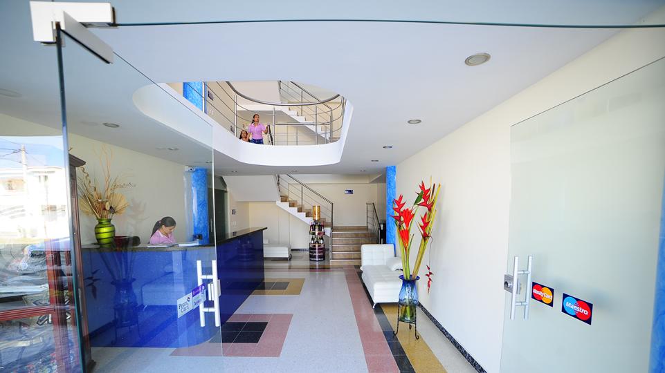 Vista Lobby Hotel Oasys Blue
