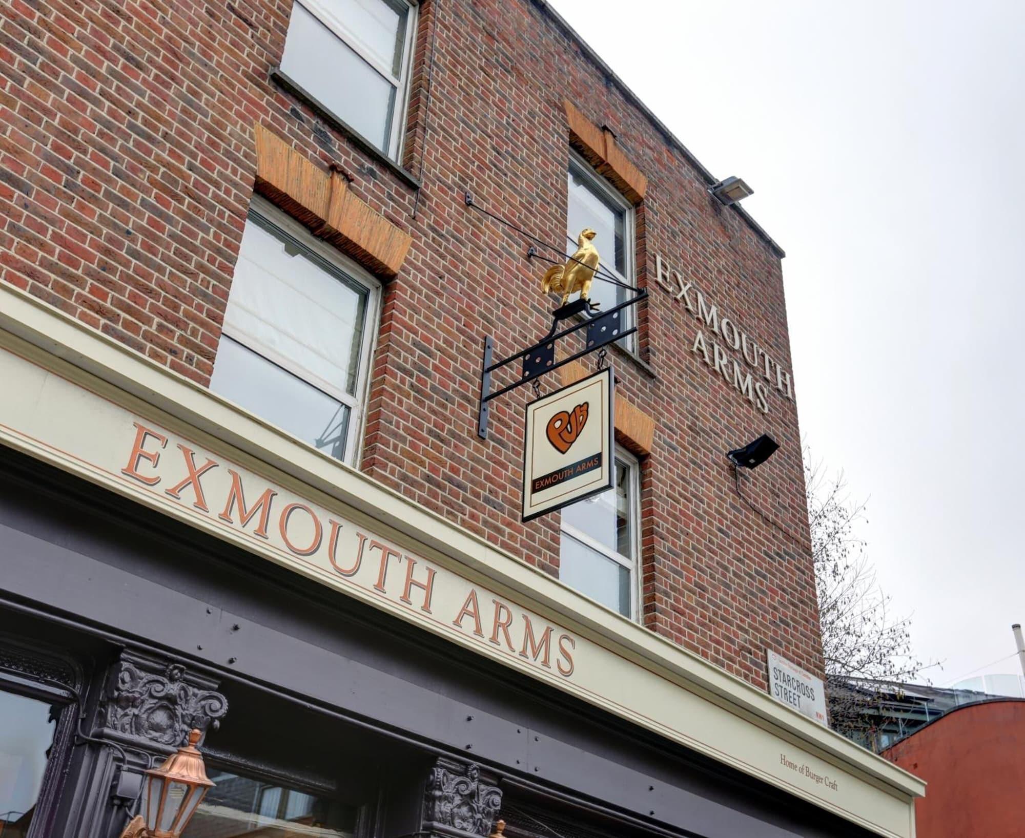 Vista Exterior Publove @ Exmouth Arms Euston