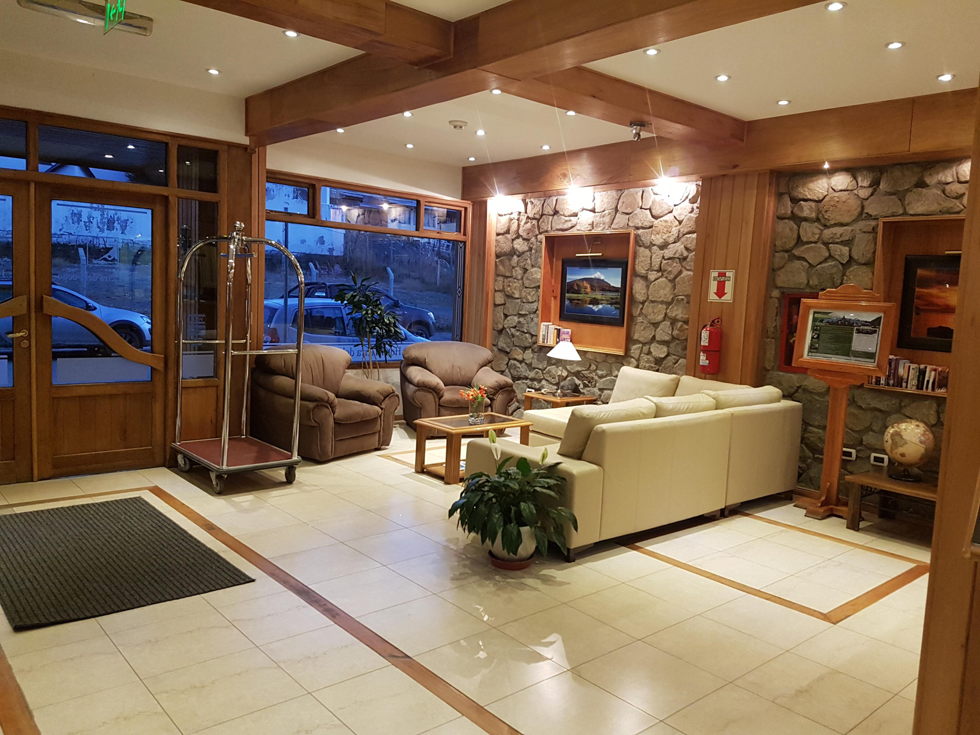 Vista Lobby Hotel Tierra del Fuego