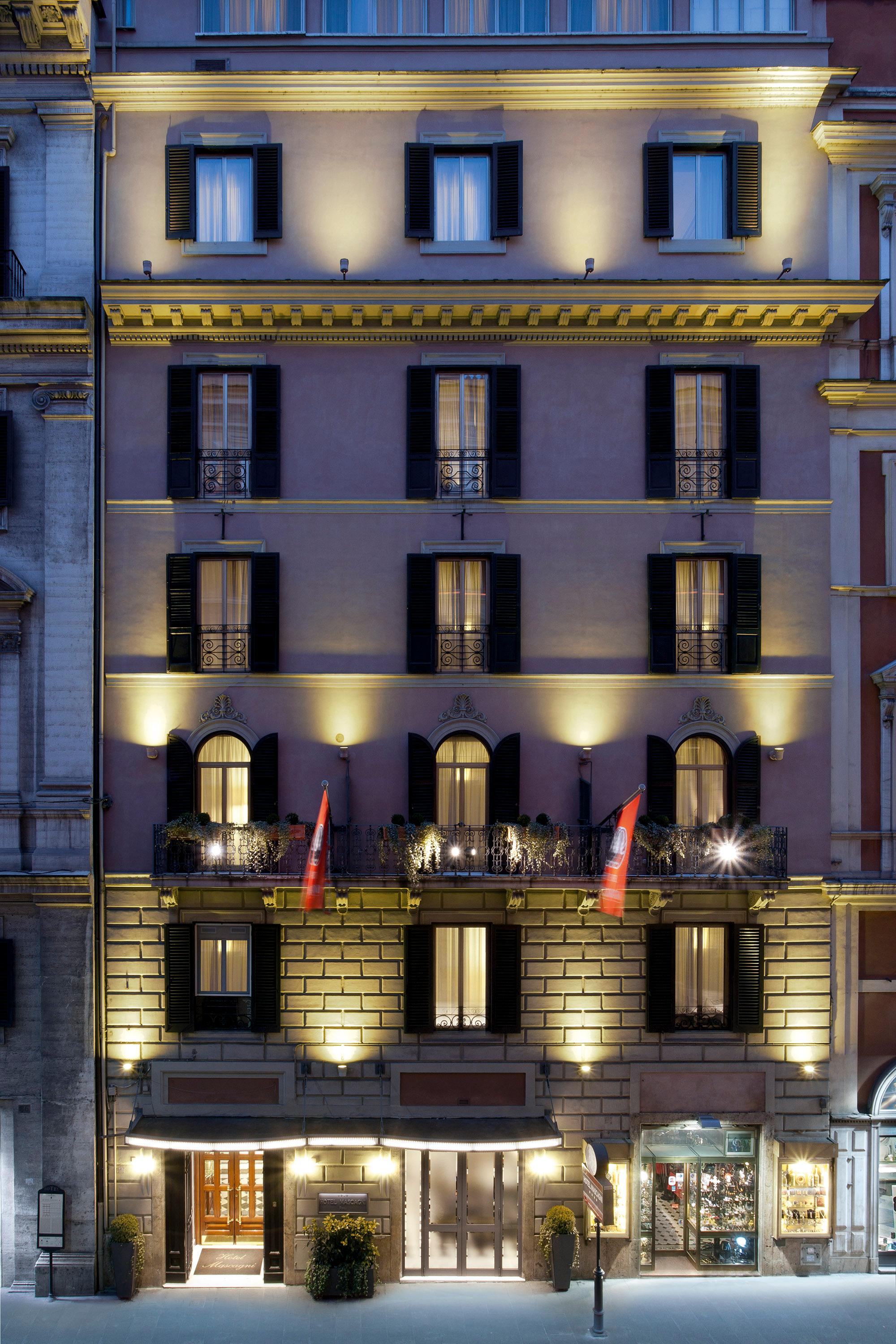 Vista Exterior Mascagni Hotel