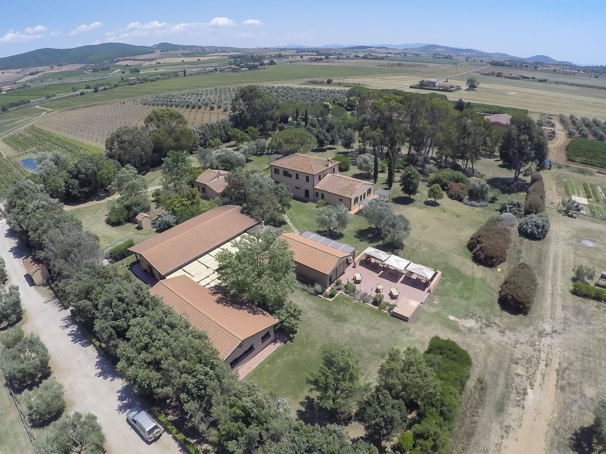 Vista Exterior Tenuta Uccellina