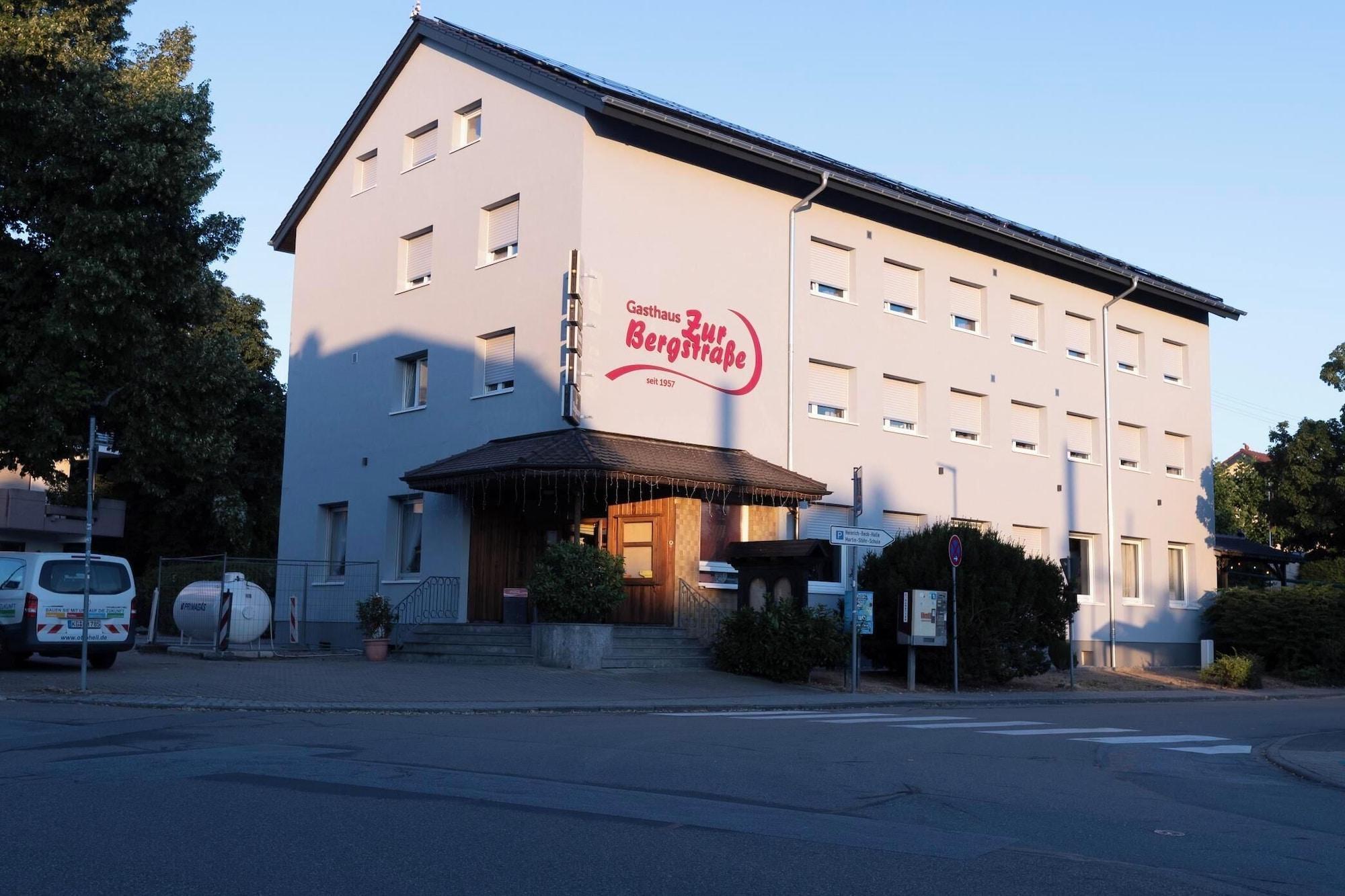 Vista Exterior Gasthaus Pension Zur Bergstraße