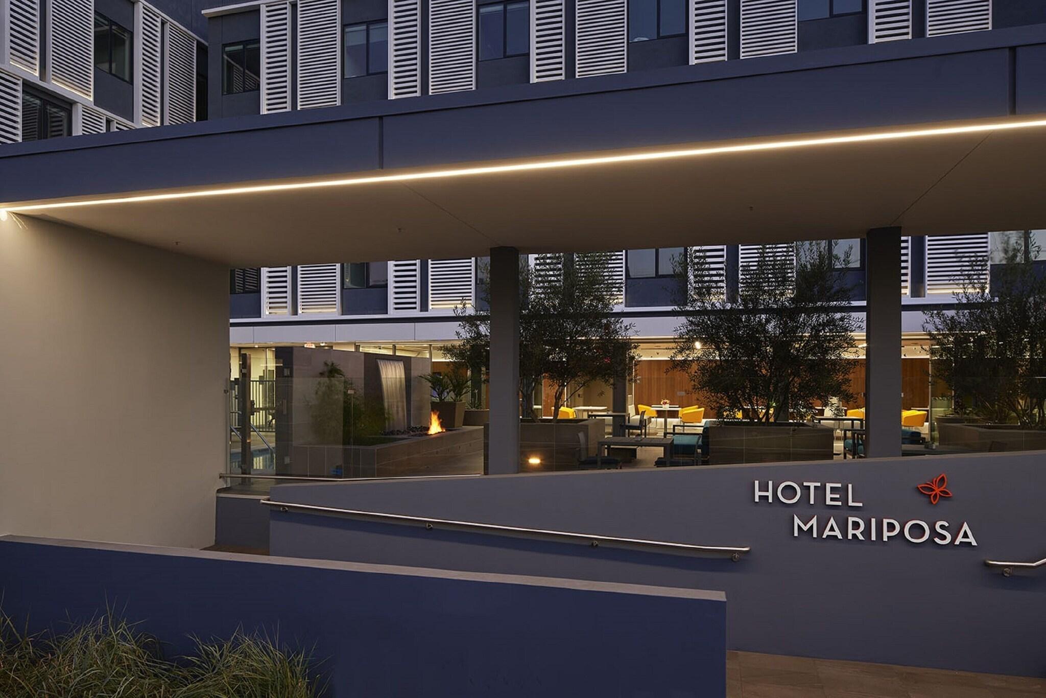 Vista Exterior Hotel Mariposa Los Angeles