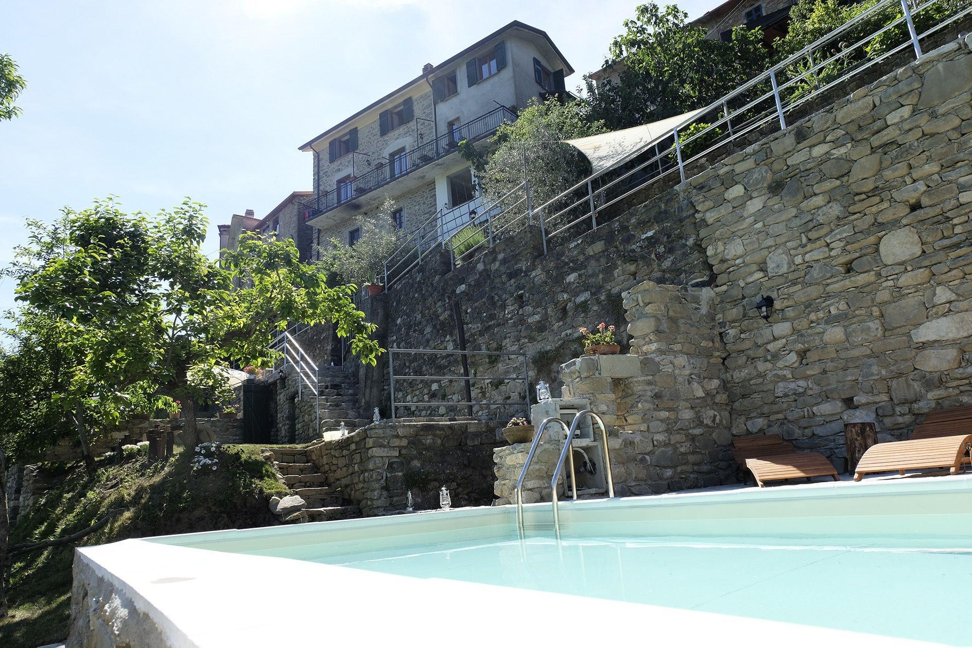 Vista Piscina Ca'Luni