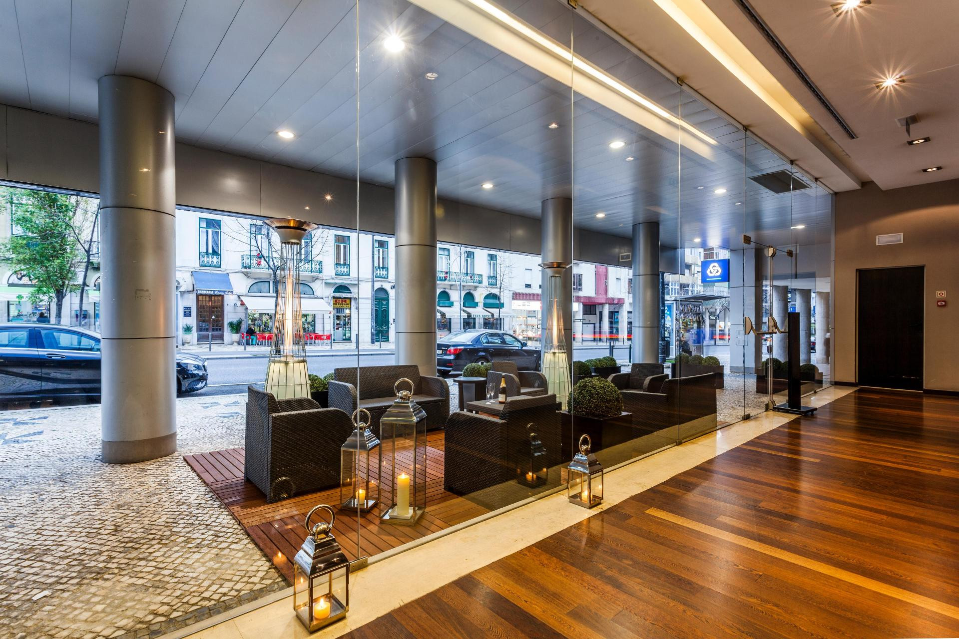 Vista Lobby Czar Lisbon Hotel