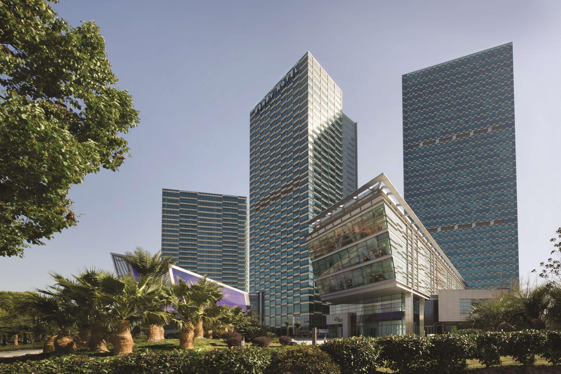 Vista Exterior Kerry Hotel Pudong Shanghai
