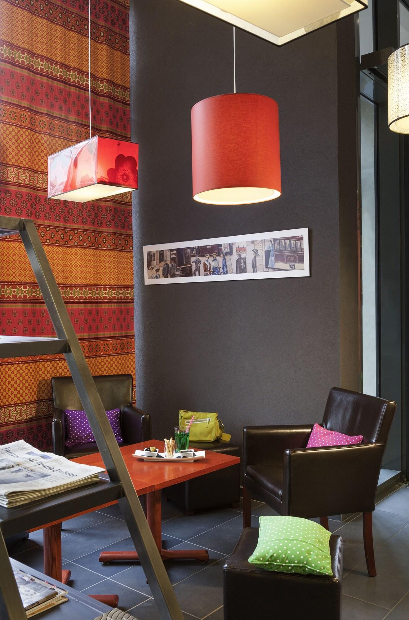 Vista Lobby ibis Styles Lyon Centre - Gare Part Dieu Hotel