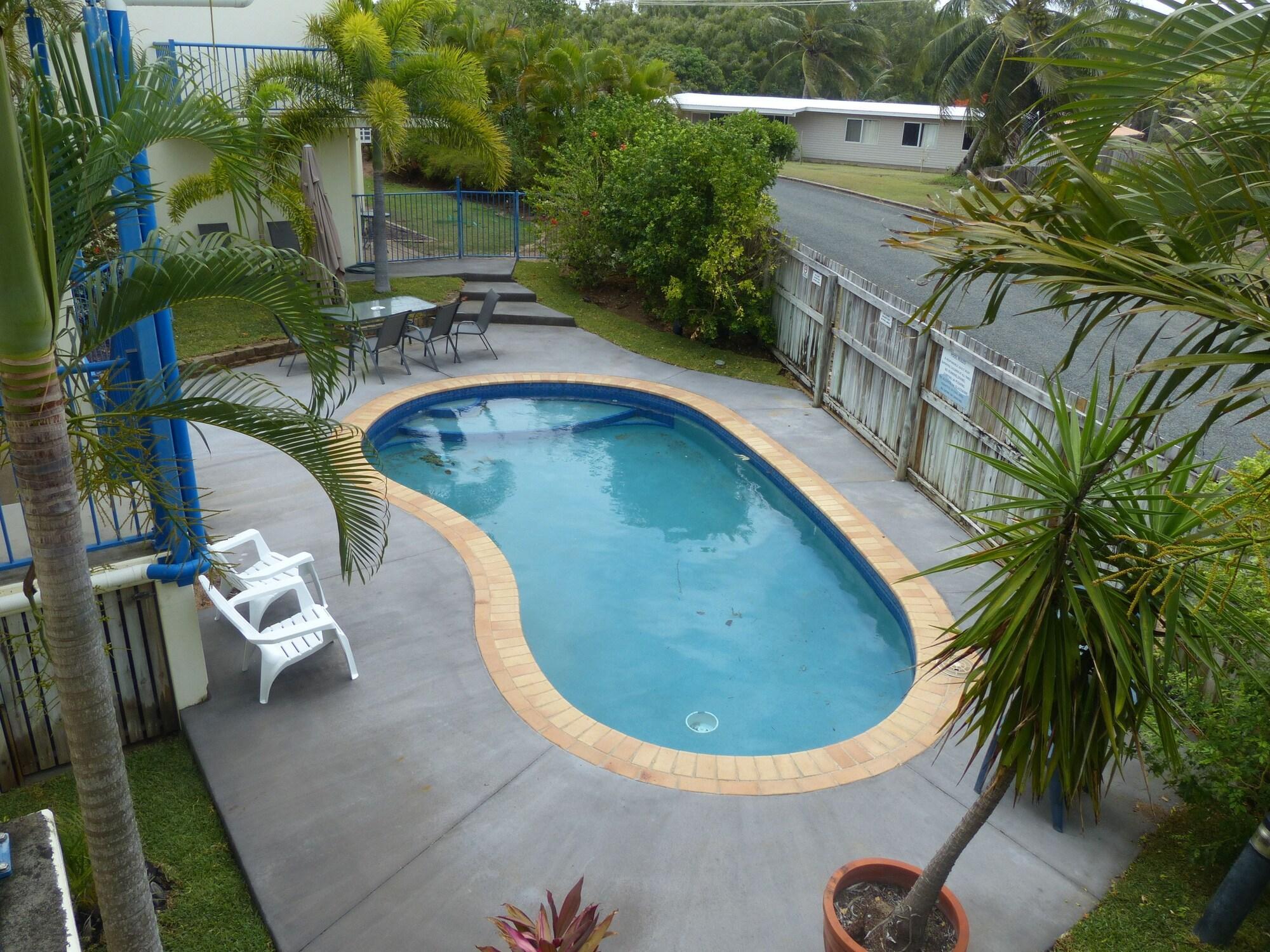 Vista Piscina Mackay Seabreeze Apartments