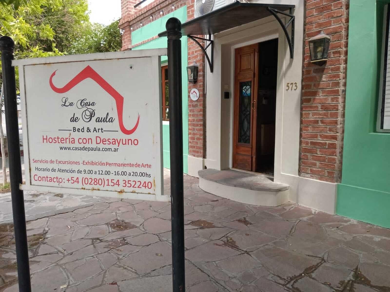 Vista Exterior La Casa de Paula Hosteria Artesanal