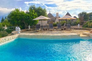 Alquiler Vacacional - Beatifull Trullo with private stone pool & jacuzzi,WI-FI free -