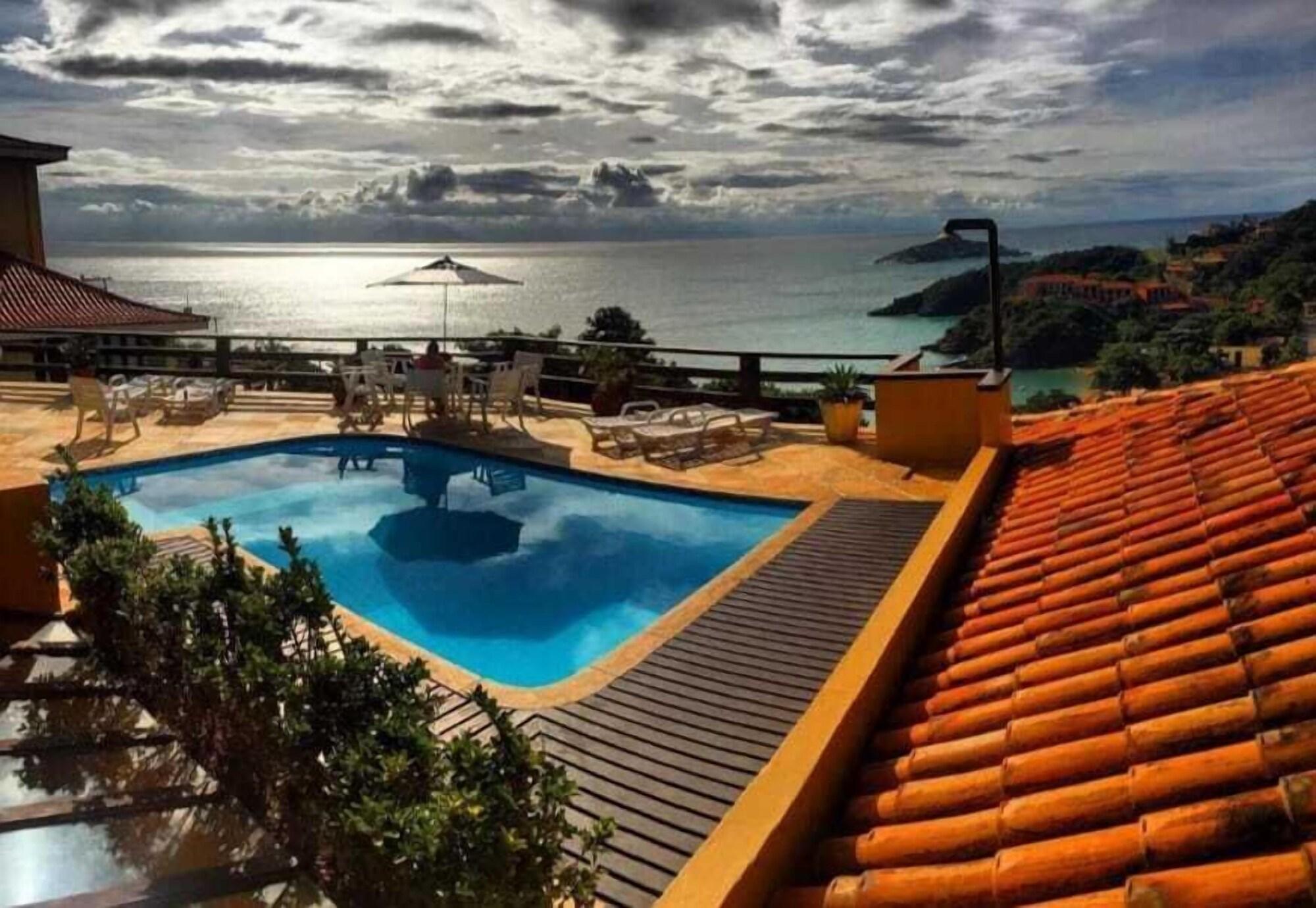 Vista Piscina Pousada Gente Bonita Mirante