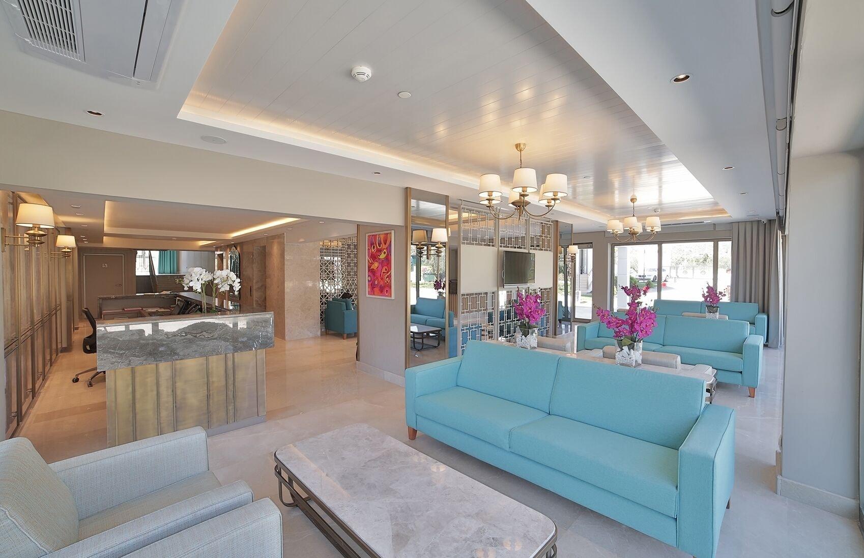Vista Lobby Rawda Resort Hotel Altinoluk