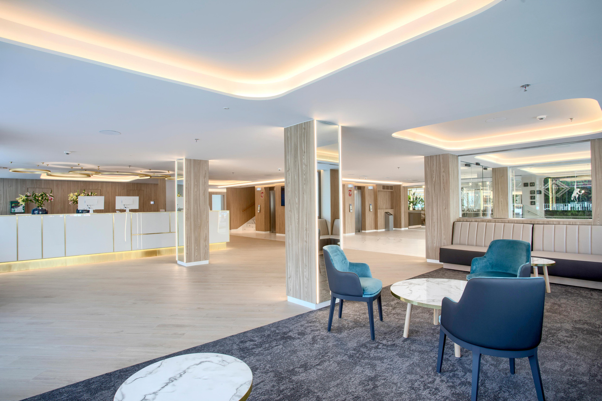 Vista Lobby Hotel Presidente