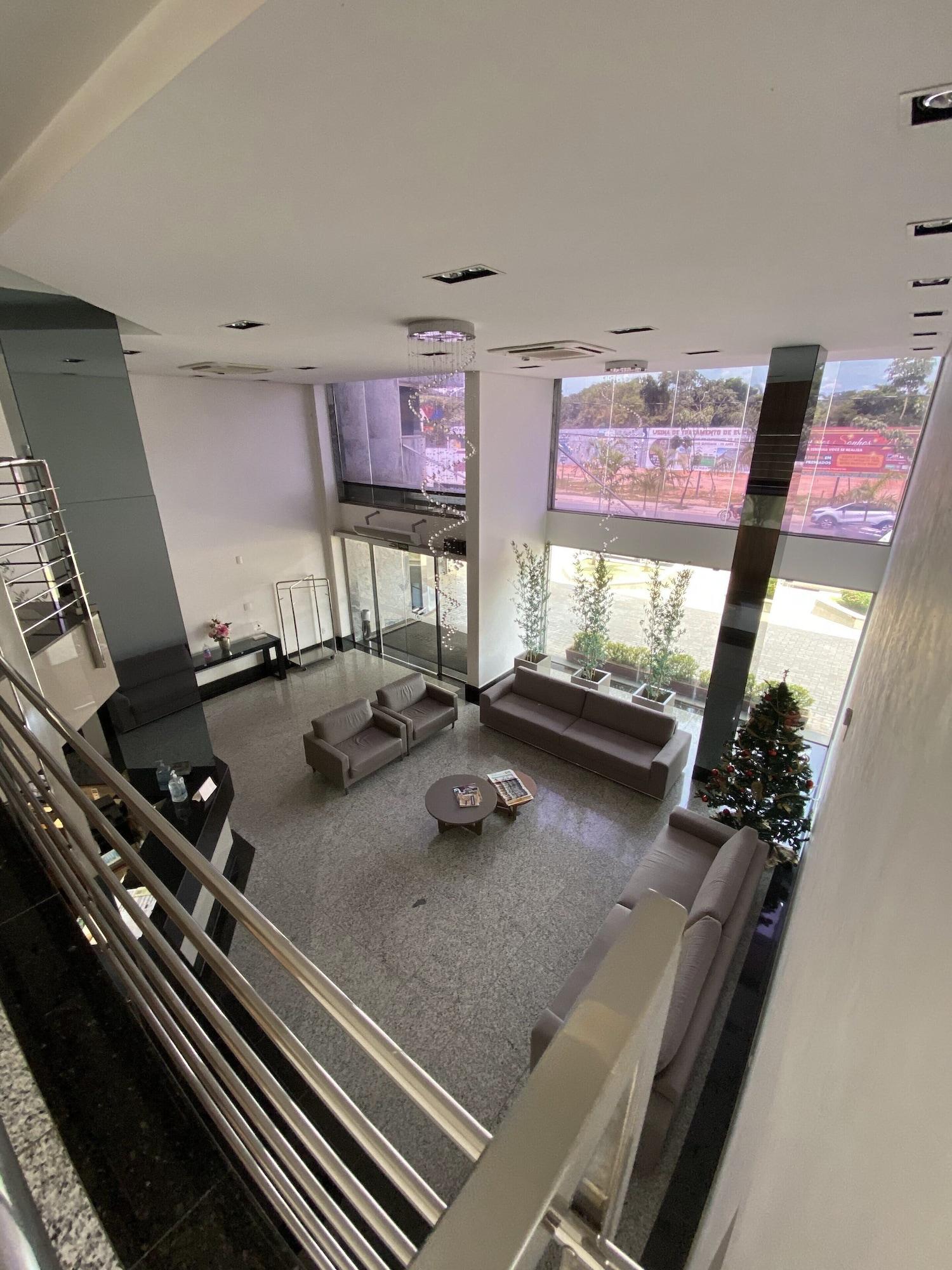 Vista Lobby Liber Hotel Nova Serrana