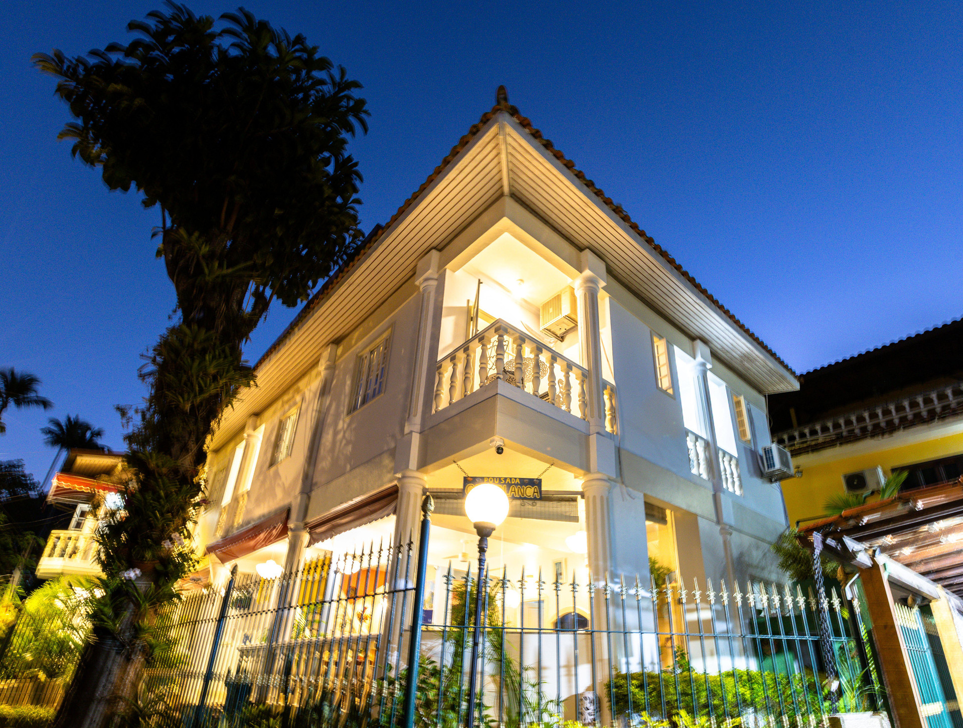 Vista Exterior Pousada Casablanca