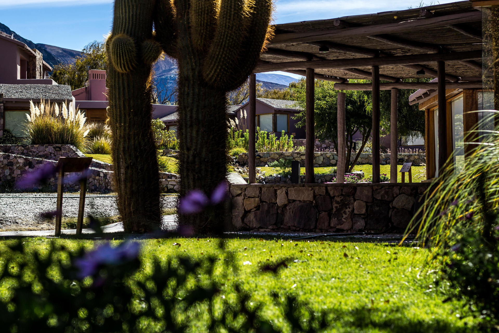Vista Interior La Comarca Hotel