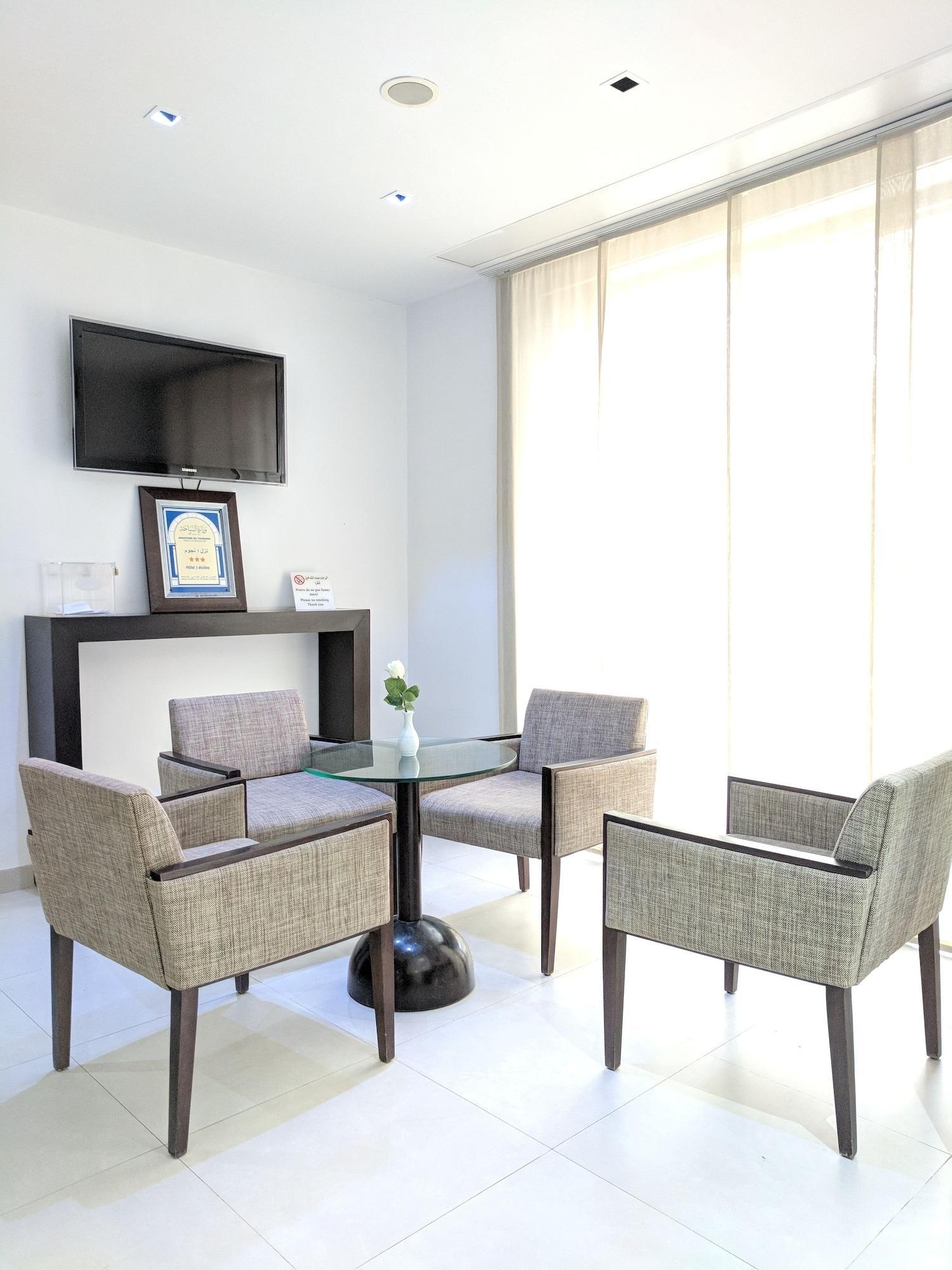 Vista Lobby Hôtel Tiba