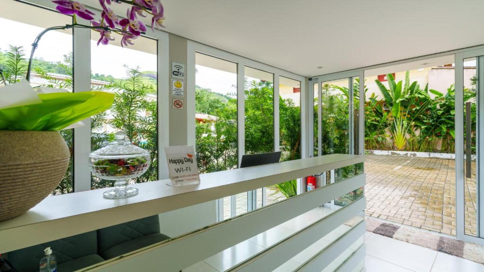 Vista Lobby Pousada Happy Day Paraty