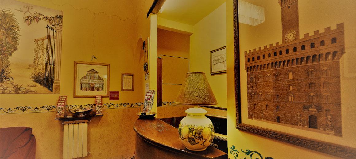 Vista Lobby Hotel Palazzuolo