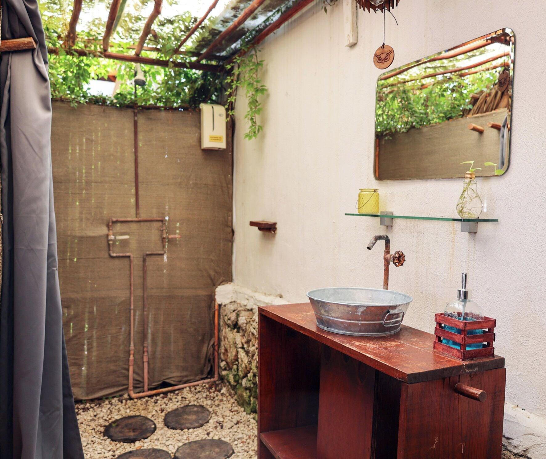 Equipamiento de Habitación El Búho Eco-Cabañas Hostal.