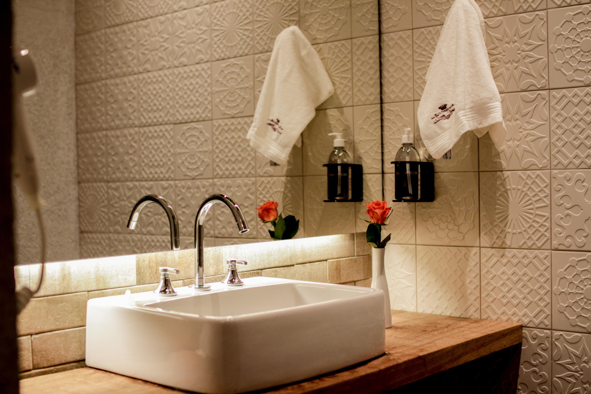 Baño Pousada Santa Thereza