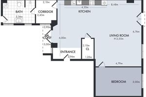Renta temporal - Sanders Monarch - Nice 1-bdr Apt With Balconies