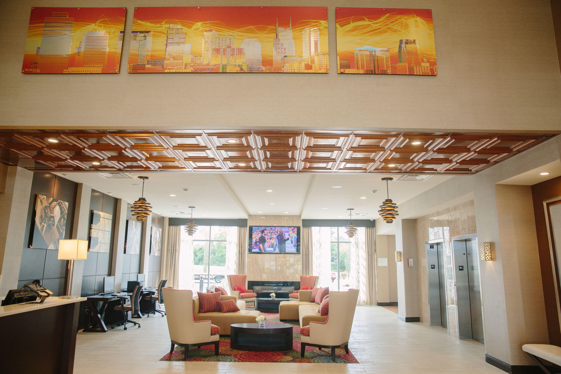 Vista Lobby Holiday Inn Murfreesboro