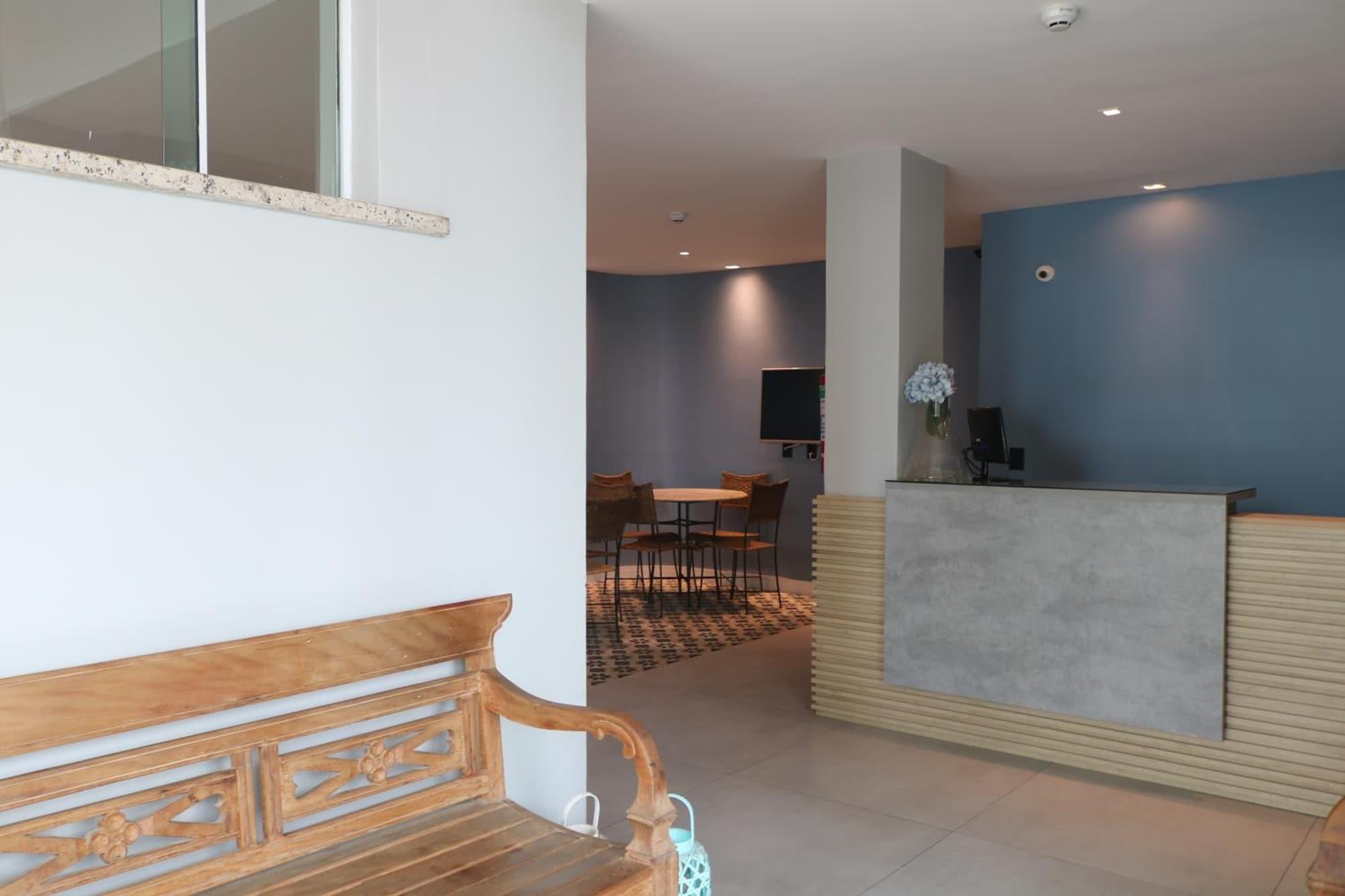 Vista Lobby Fortpraia Hotel